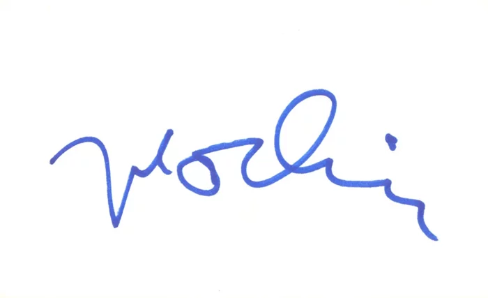 Matthew Modine autograph