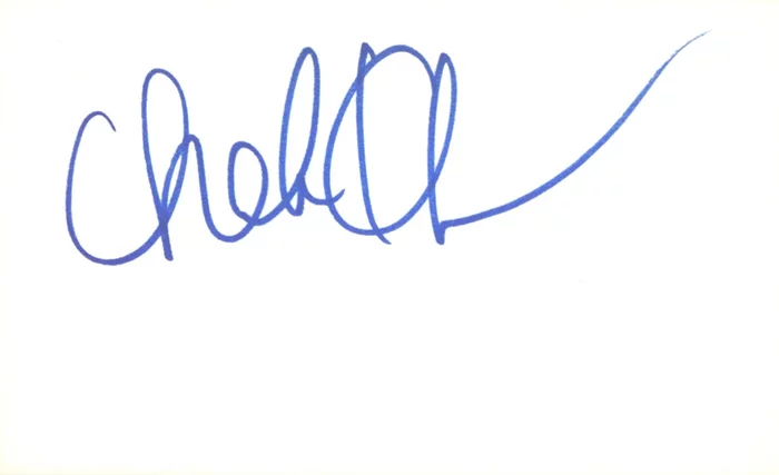 Chaka Khan autograph