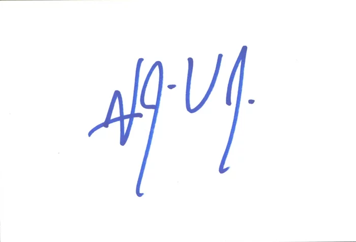 Vincent D'Onofrio autograph