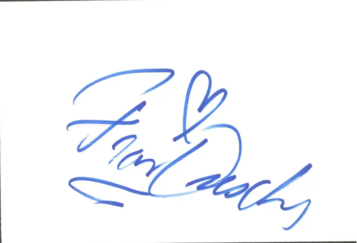 Fran Drescher autograph