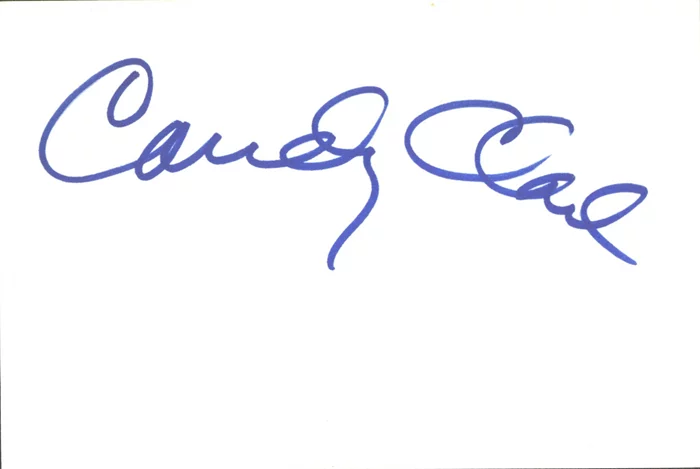 Candy Clark autograph
