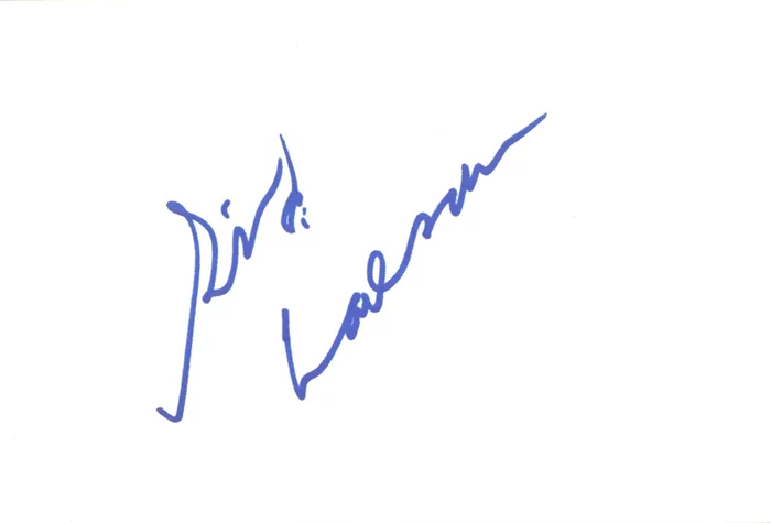 Sid Caesar autograph