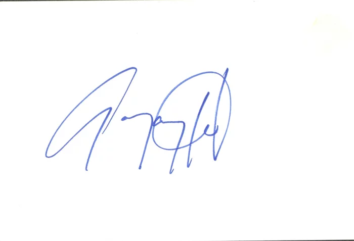 Gregory Hines autograph