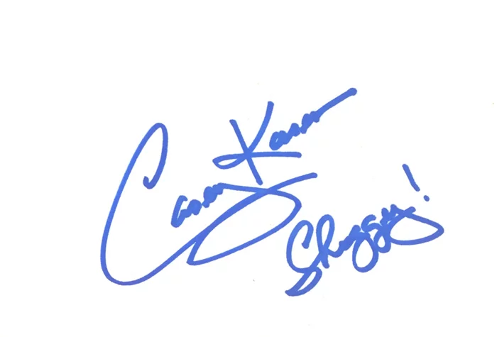 Casey Kasem autograph