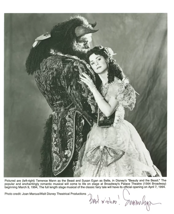 Susan Egan autograph