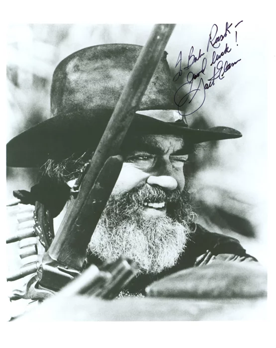 Jack Elam autograph
