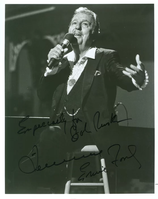 Tennessee Ernie Ford autograph