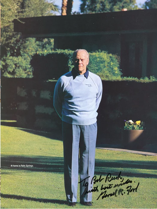 Gerald Ford autograph