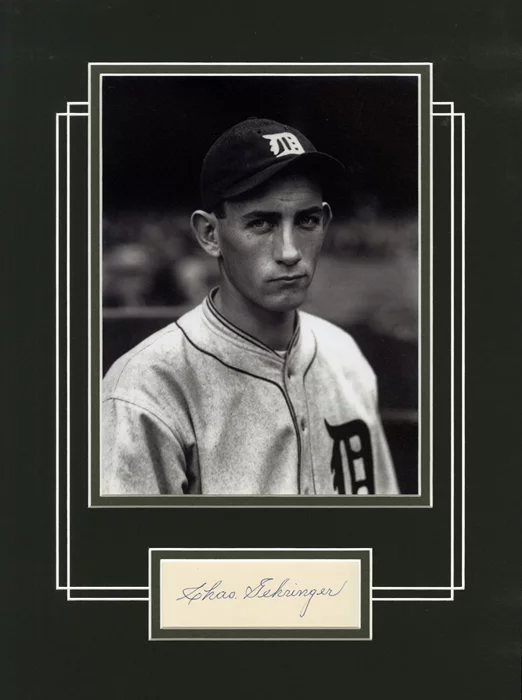 Charles Gehringer autograph