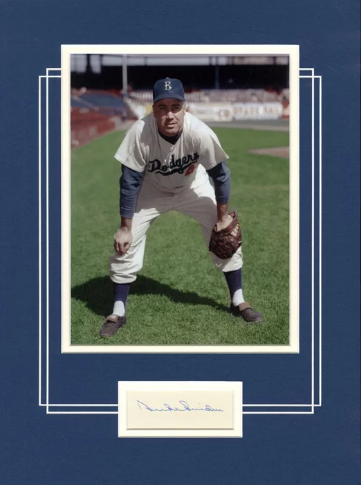 Duke Snider autograph