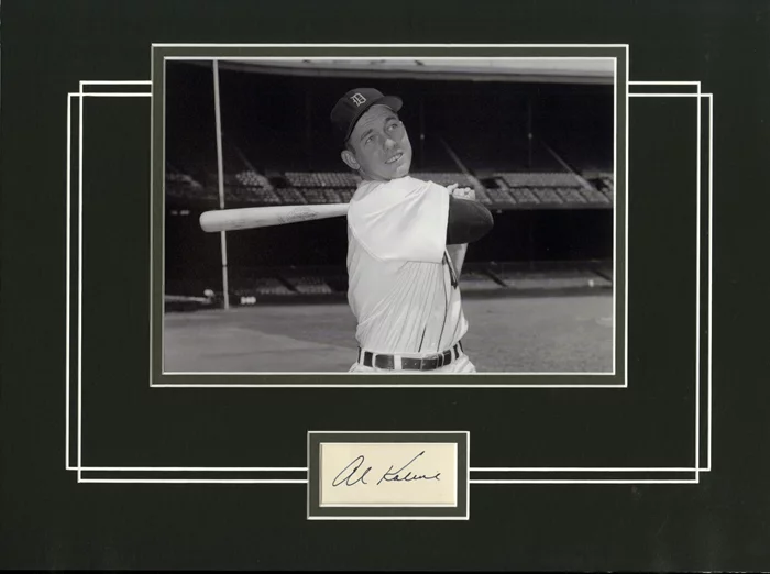 Al Kaline autograph