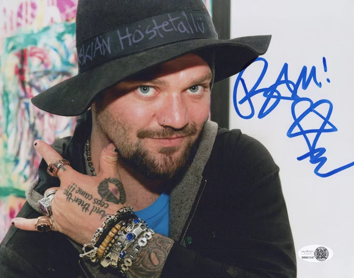 Bam Margera autograph