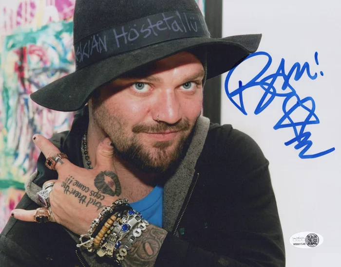 Bam Margera autograph