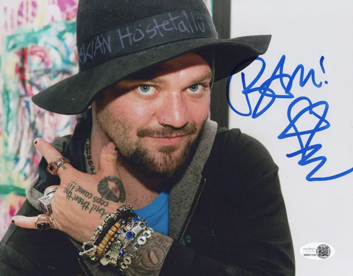 Bam Margera autograph