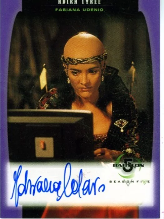 Fabiana Udenio autograph