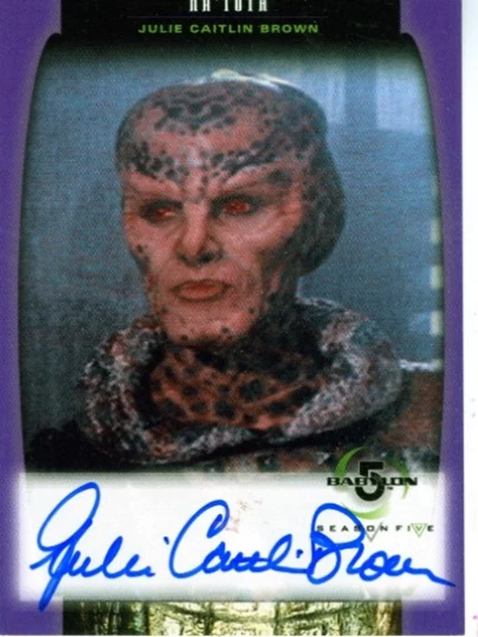 Julie Caitlin Brown autograph