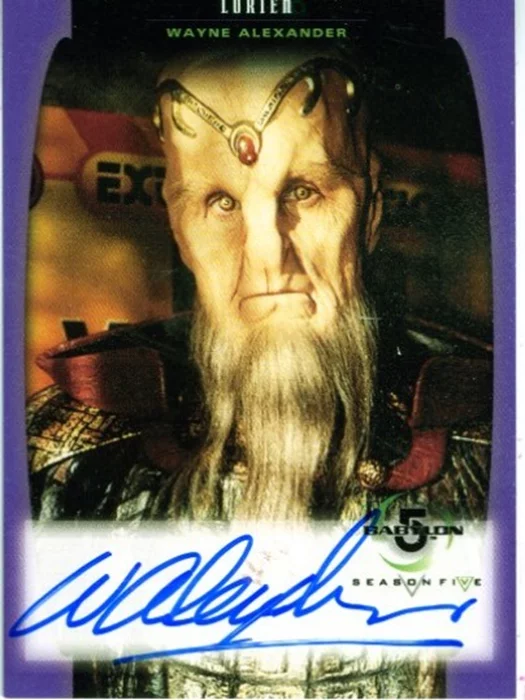 Wayne Alexander autograph