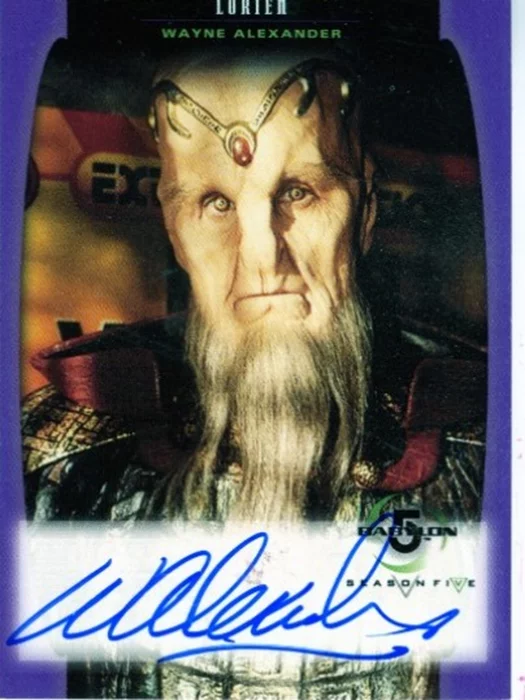 Wayne Alexander autograph