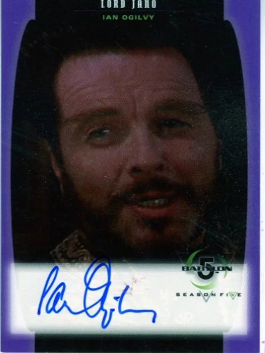 Ian Ogilvy autograph