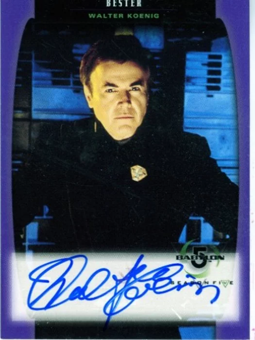 Walter Koenig autograph