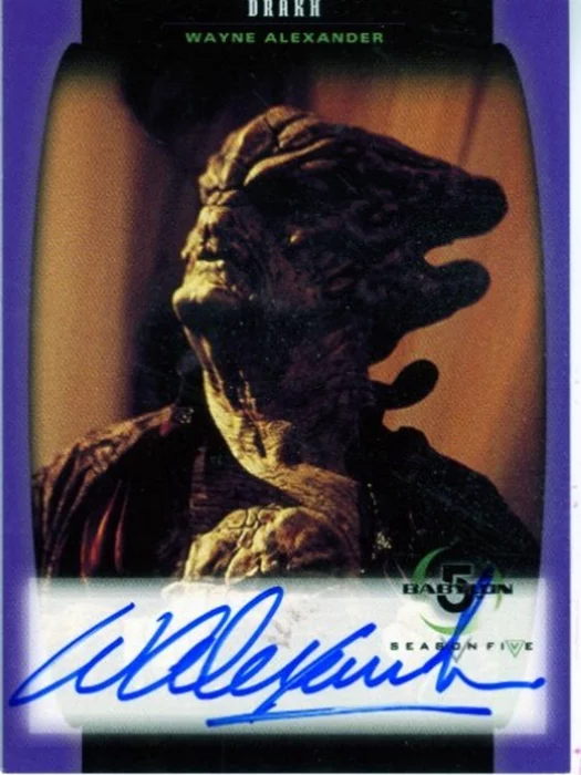 Wayne Alexander autograph