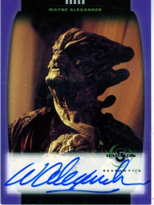 Wayne Alexander autograph