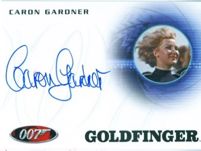 Caron Gardner autograph