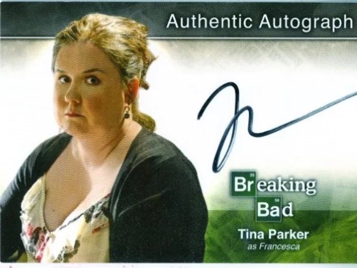 Tina Parker autograph