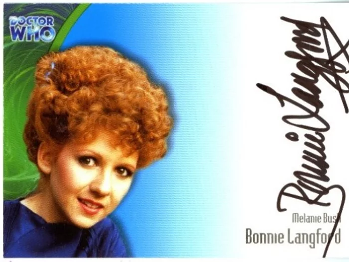 Bonnie Langford autograph