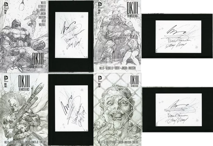 Dark Knight III: The Master Race autograph