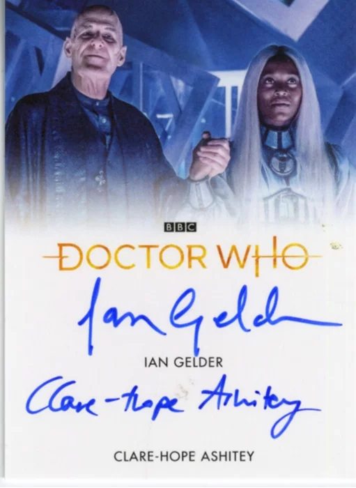 Doctor Who autograph