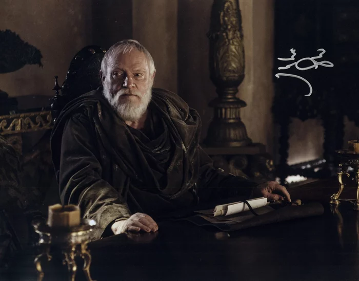 Julian Glover autograph