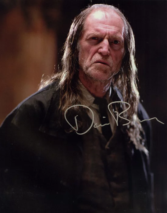 David Bradley autograph