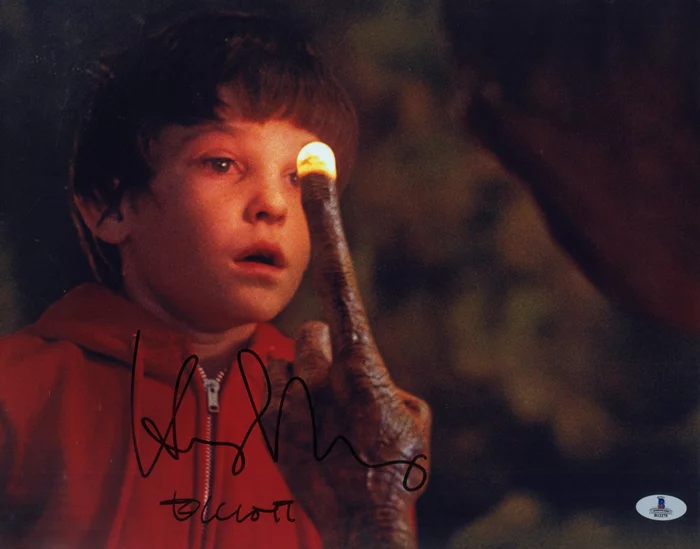 Henry Thomas autograph