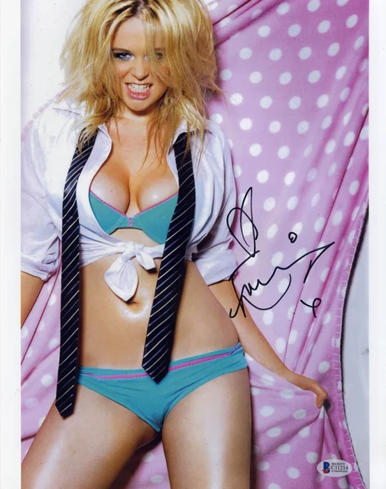Emily Atack autograph