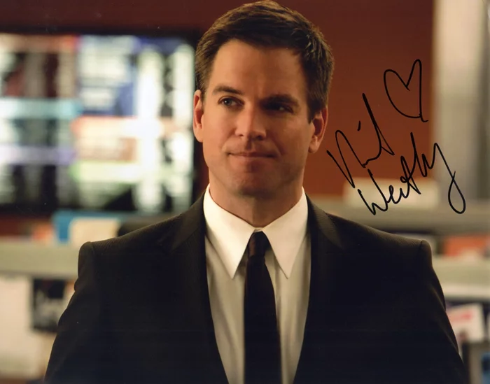 Michael Weatherly autograph