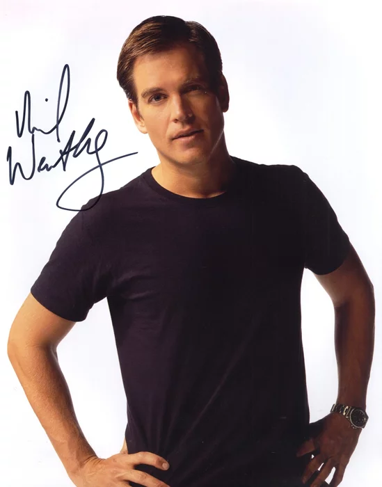 Michael Weatherly autograph