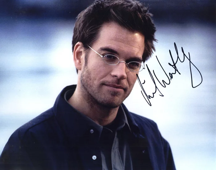 Michael Weatherly autograph