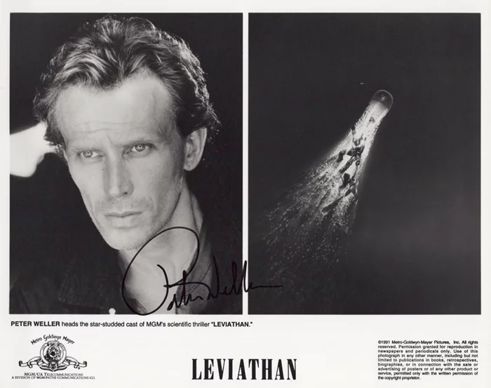 Peter Weller autograph