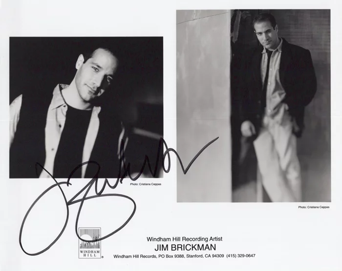 Jim Brickman autograph