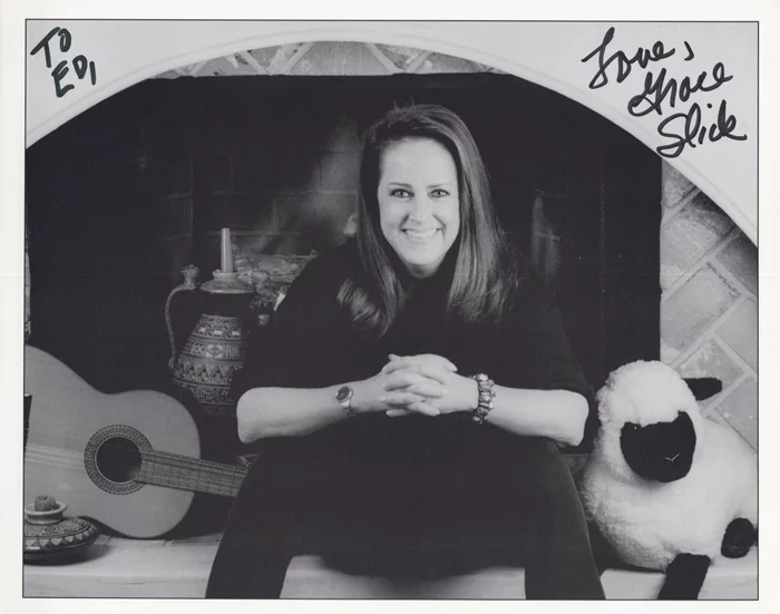 Grace Slick autograph