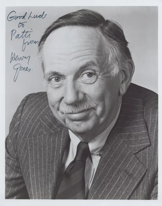 Henry Jones autograph