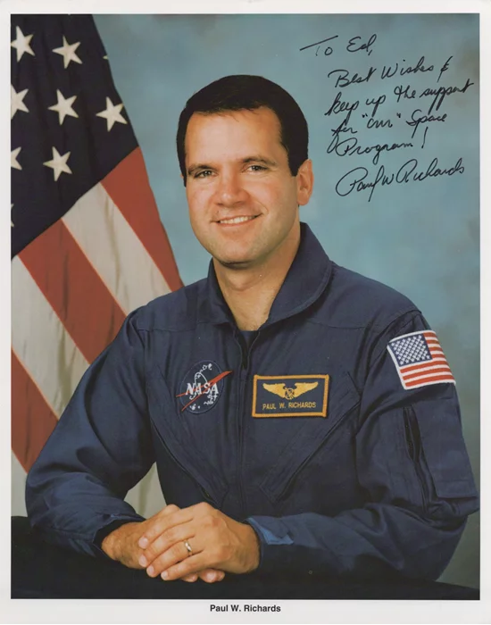 Paul Richards autograph