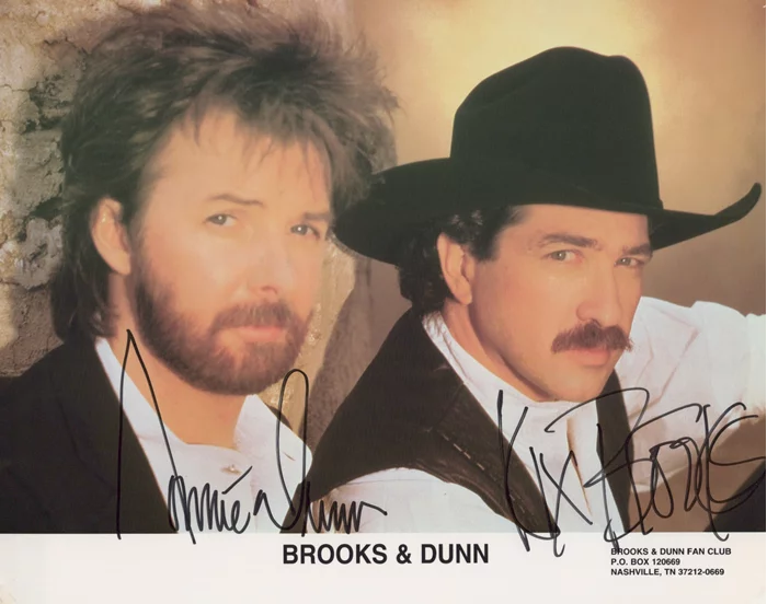 Brooks and Dunn autograph