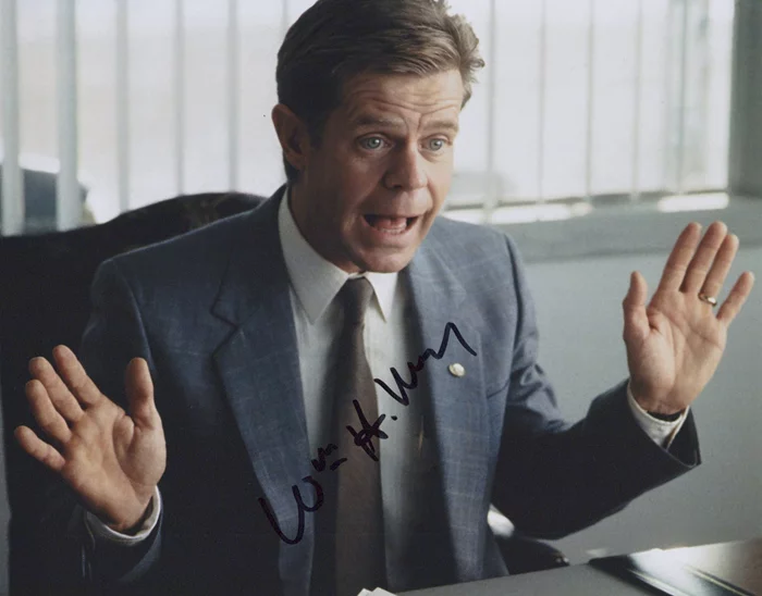 William H. Macy autograph