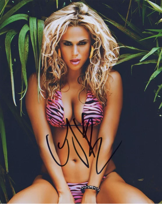 C.J. Perry autograph