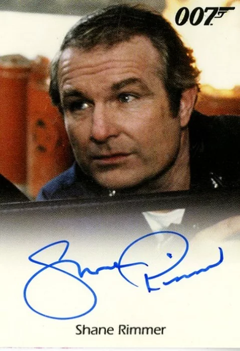 Shane Rimmer autograph