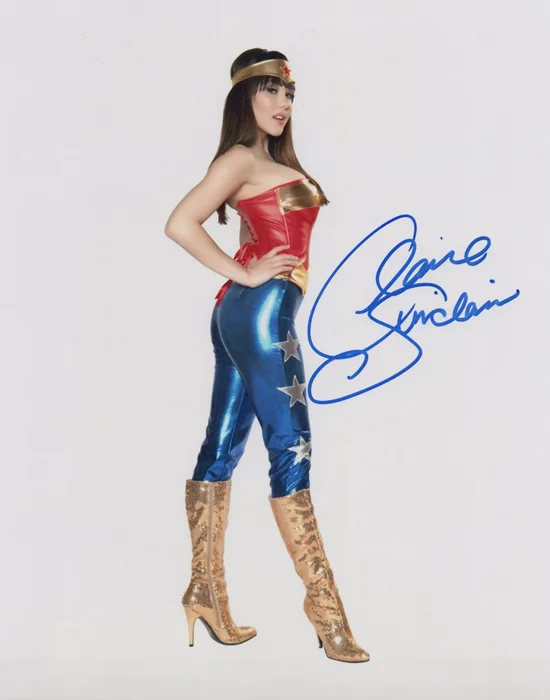 Claire Sinclair autograph