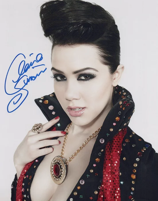 Claire Sinclair autograph