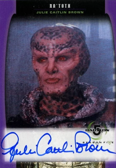 Julie Caitlin Brown autograph